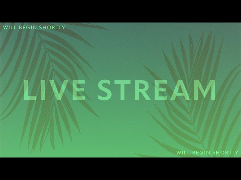 Risen Palms Live Stream