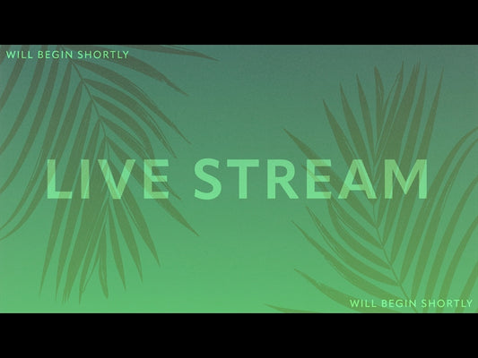 Risen Palms Live Stream