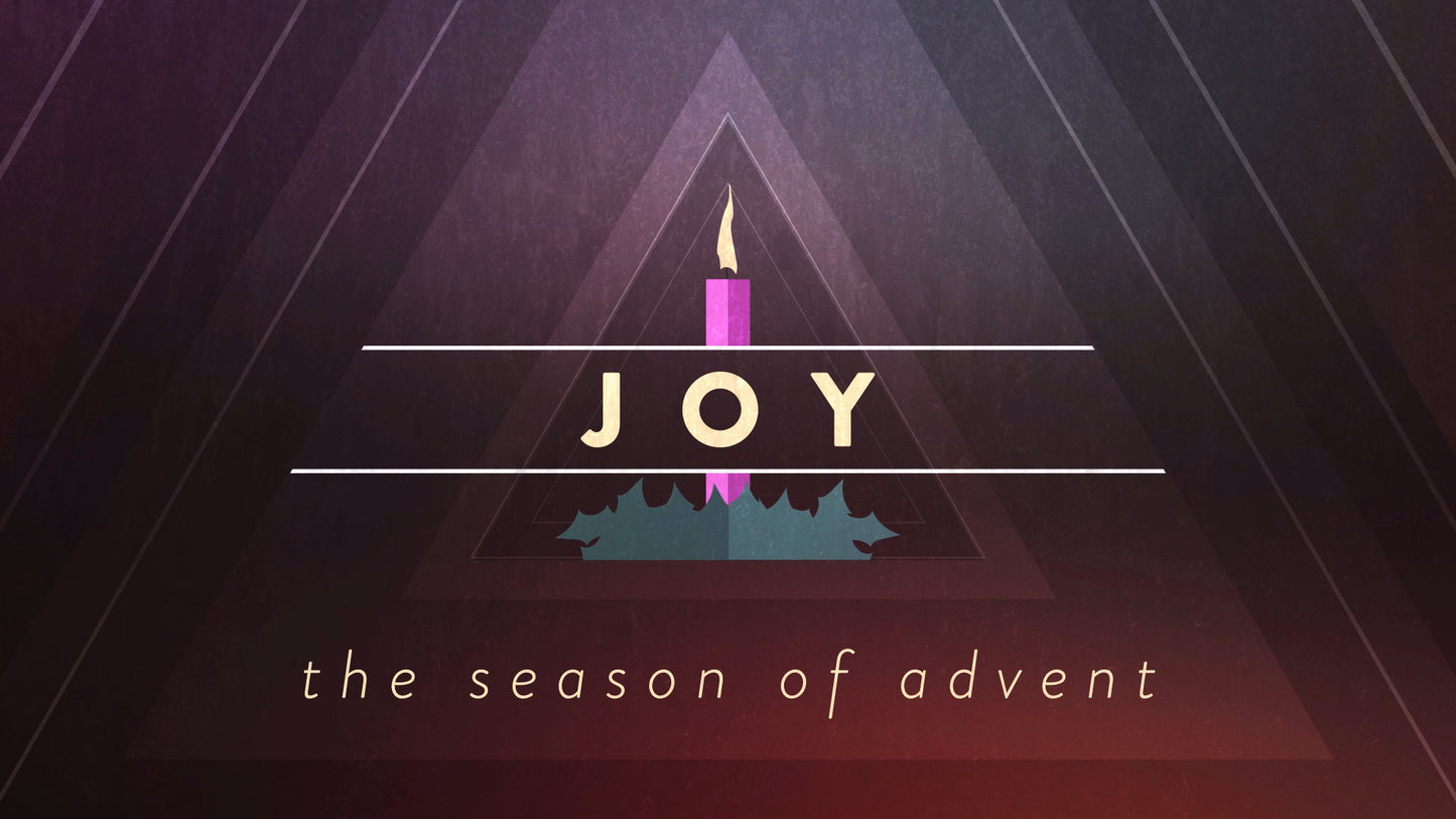 Christmas Advent Candles Joy
