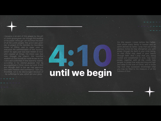 Immeasurably More Countdown