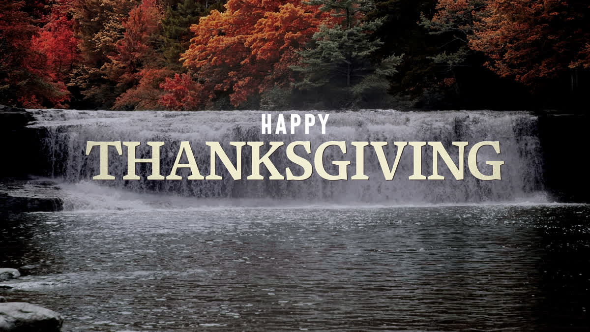Blue Ridge Waterfalls Thanksgiving