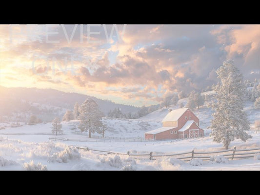 Journey To The Nativity Barn Still
