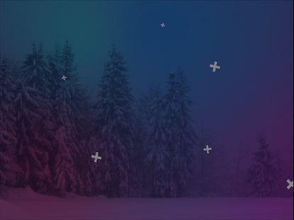 Bright Forest Small Crosses