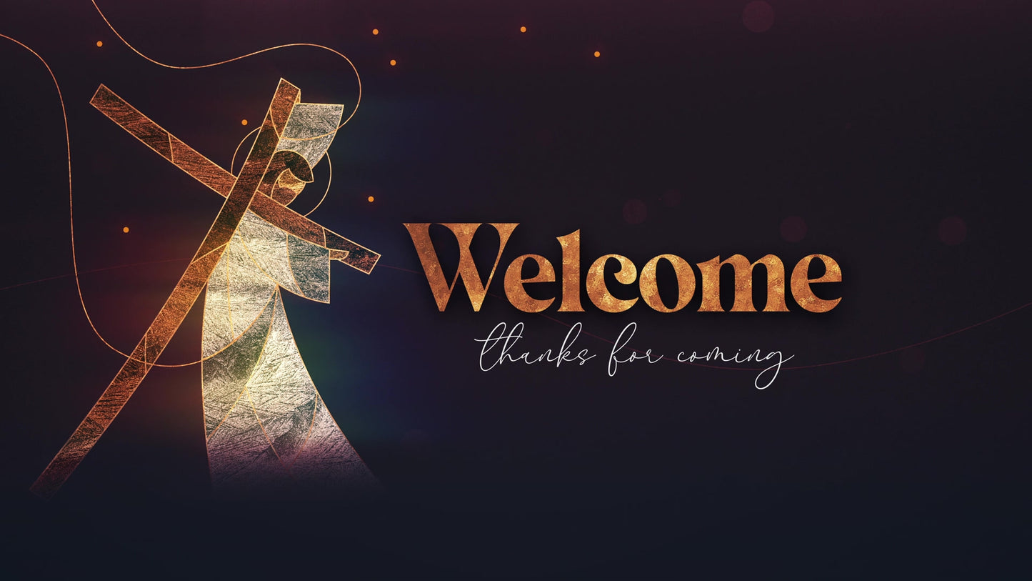 Easter Figures Welcome Still