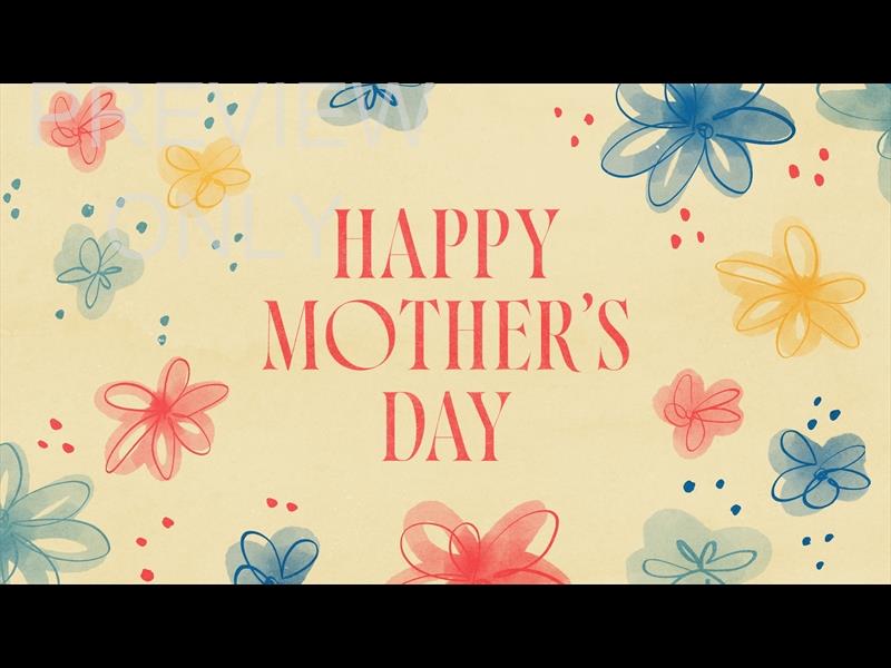 Floral Happy Mothers Day 2 Still