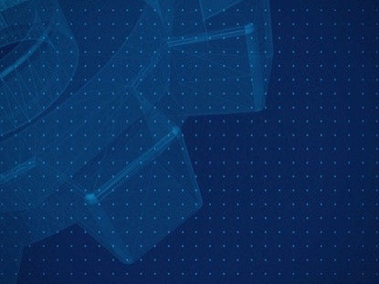 Retro Wireframe Blue