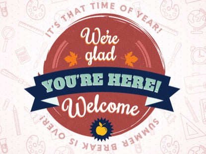 Back To School Welcome Motion
