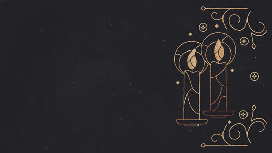 Advent Glitter Candles 2