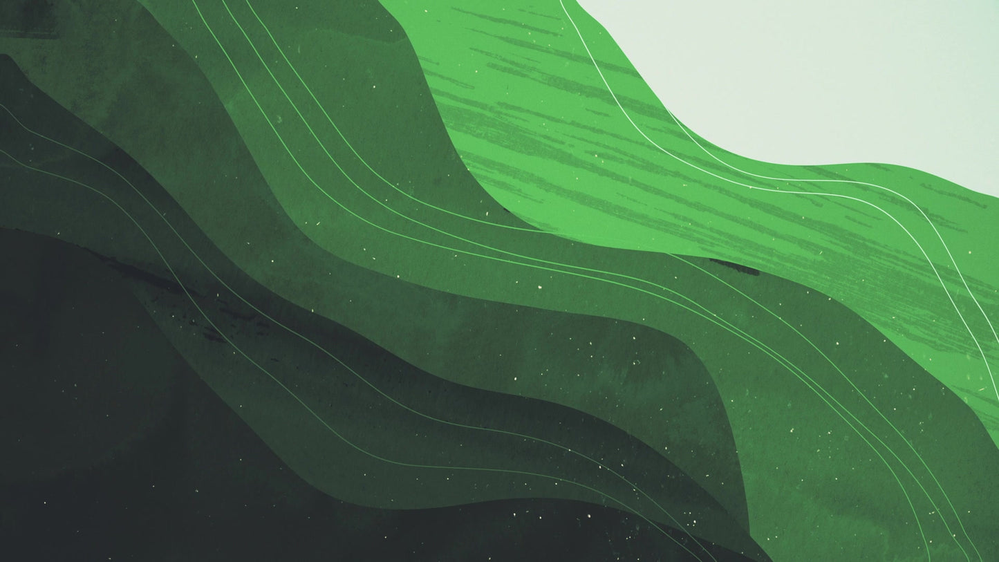 Holy Week Waves: Green