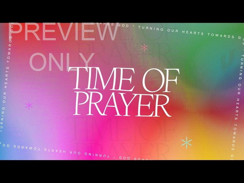 Graduation Time Of Prayer Still