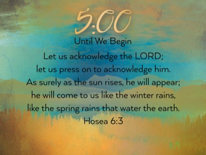 Inspiring Nature Scripture Countdown