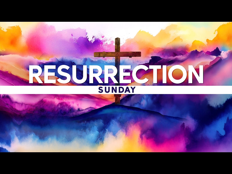 Easter Color Resurrection Sunday