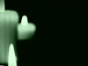 Green Christmas Candles