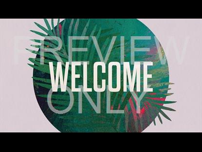 Easter Paint Palm Sunday Welcome