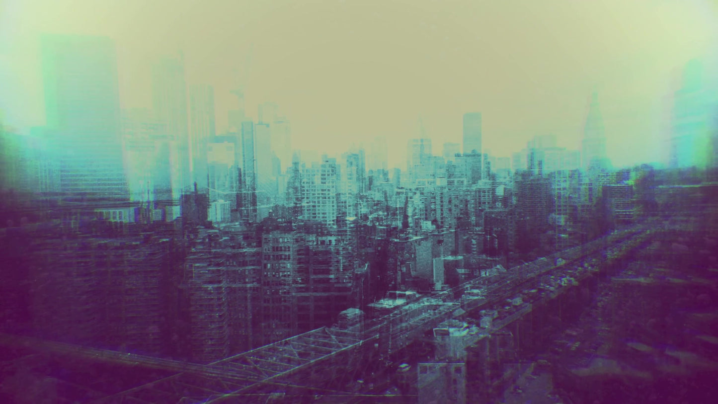 Cityscapes Turquoise Still