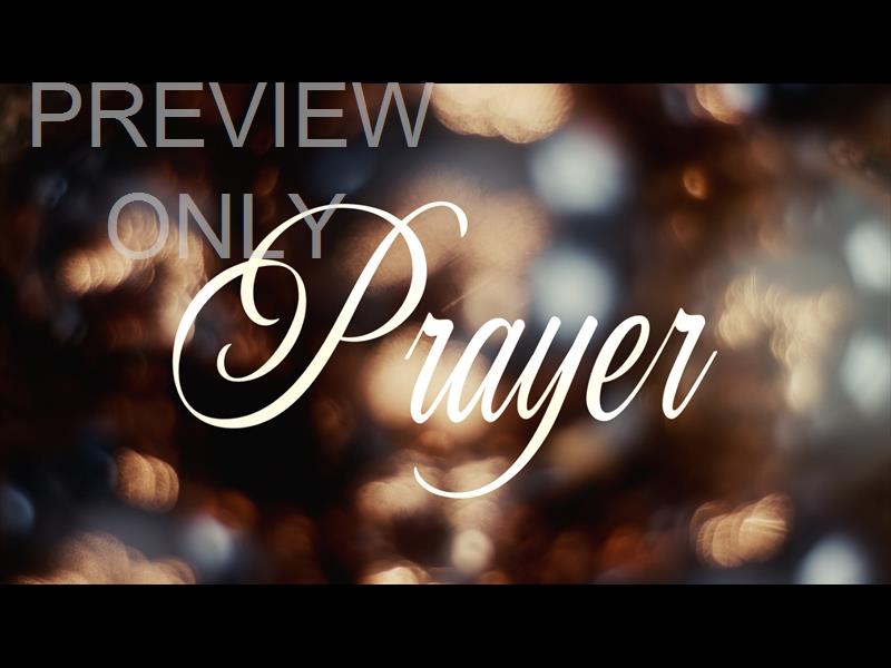 Joyous Celebration Prayer Still