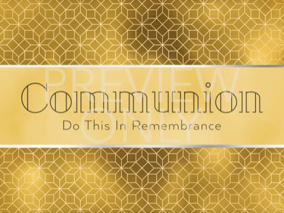 New Year Deco Communion Still