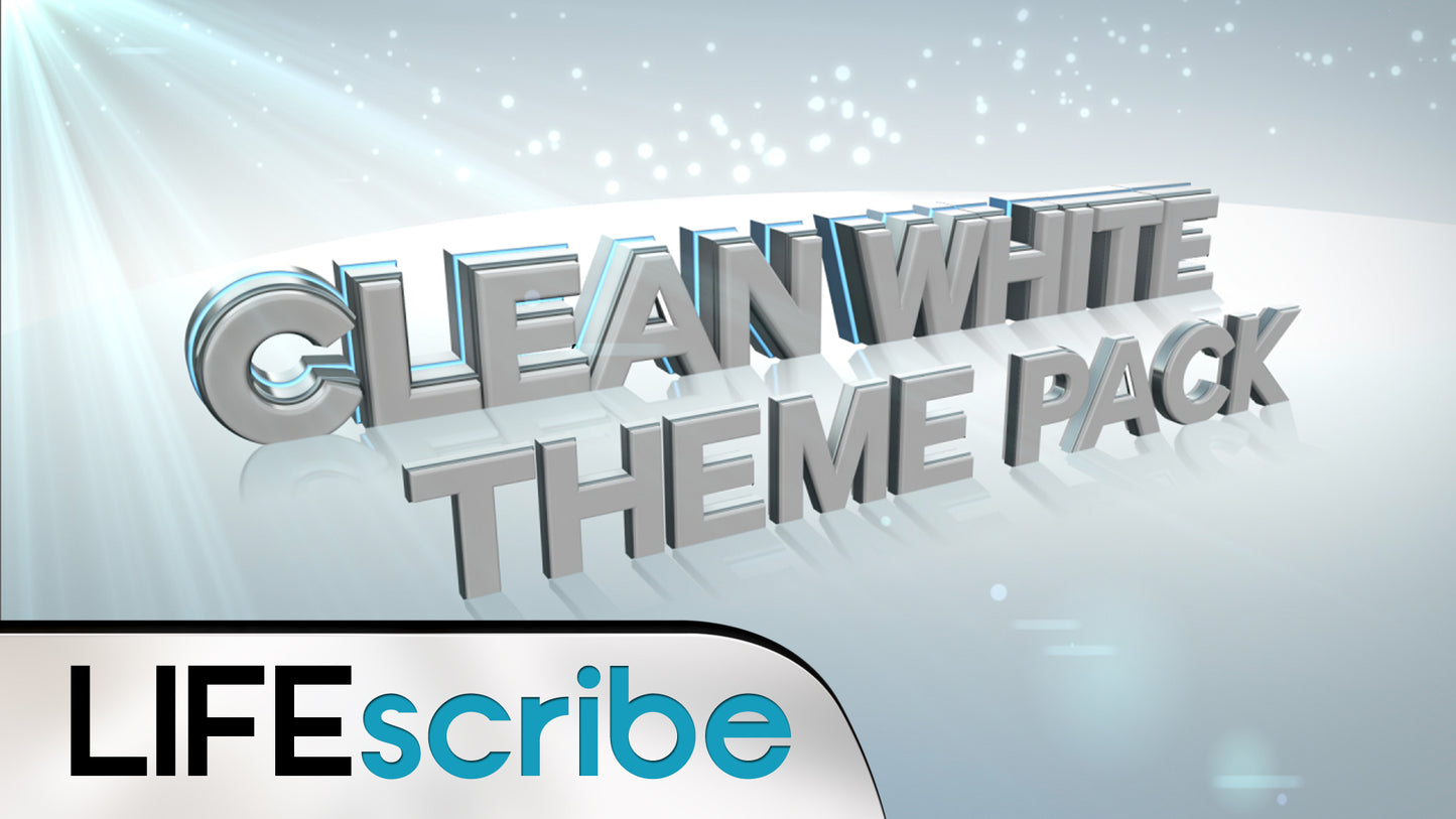 Clean White Theme Pack