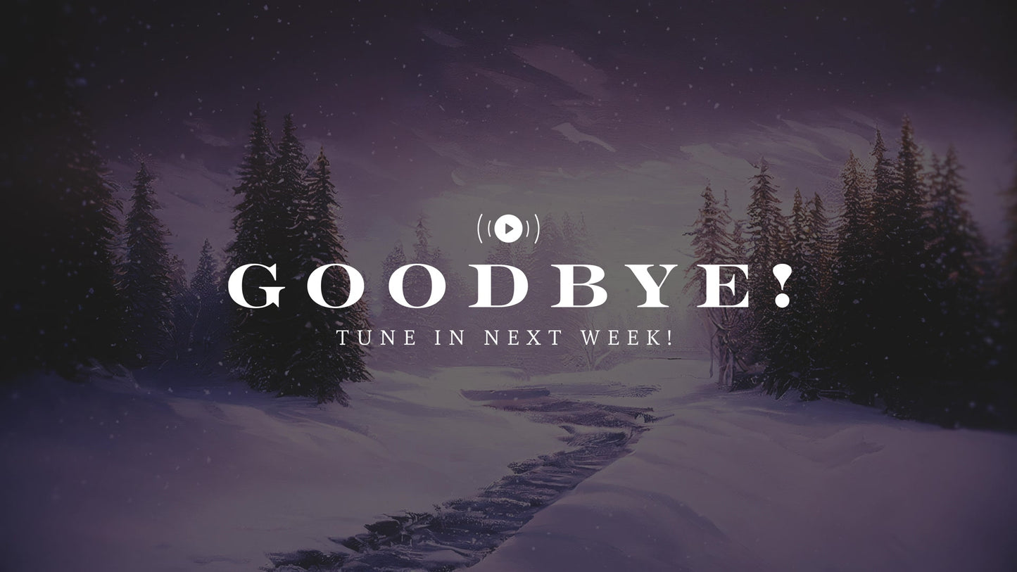 Winter Journey Exit Stream