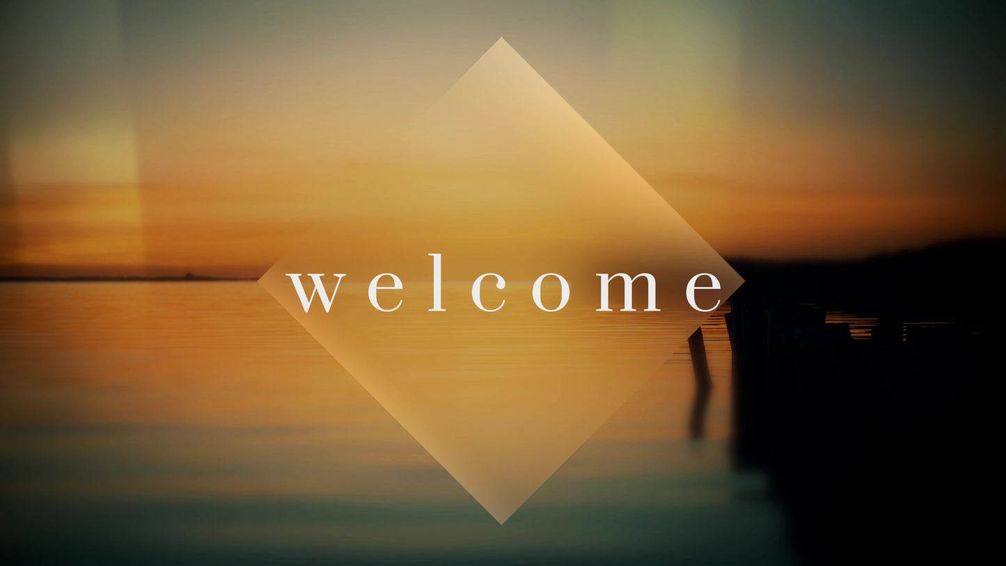 Coastal Dusk Welcome Still