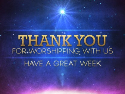 Bethlehem Star Closing Motion