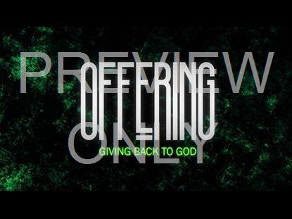 Disheveled Offering Graphic