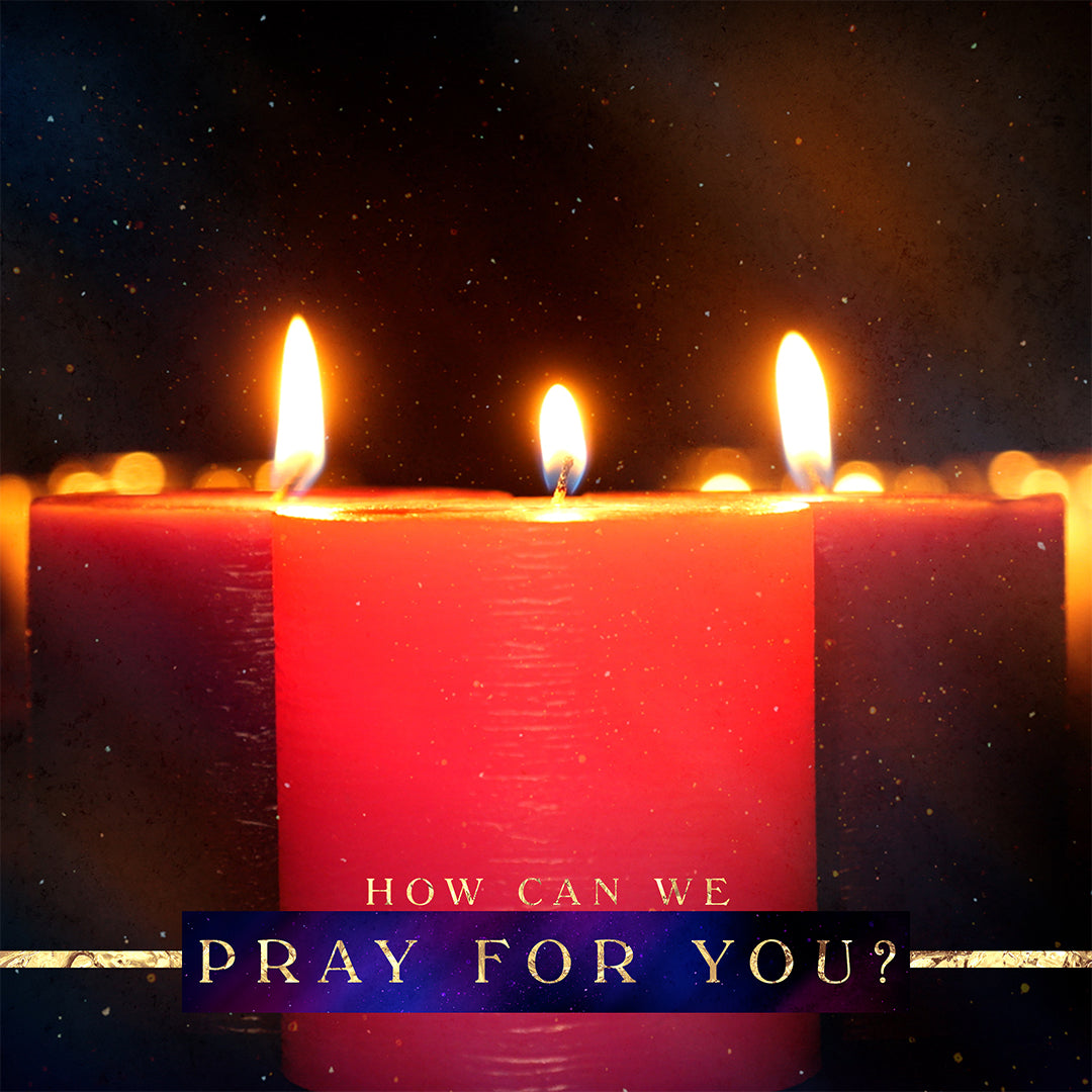 Candlelight Advent Social Graphic Prayer