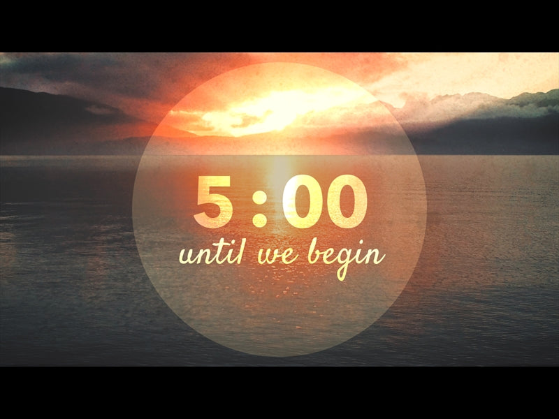 Morning Lake Countdown