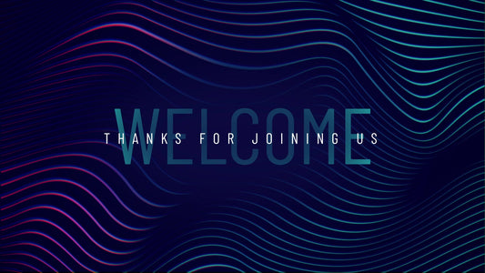 Retro Wave Welcome