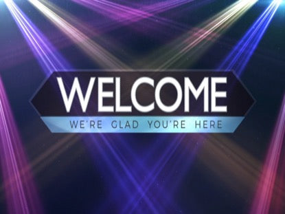 Stage Lights Welcome