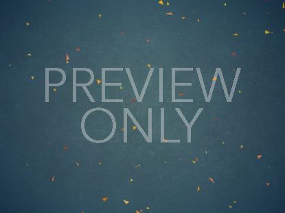 Digital Autumn Leaves Blue