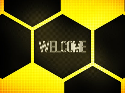 Hexagons Welcome
