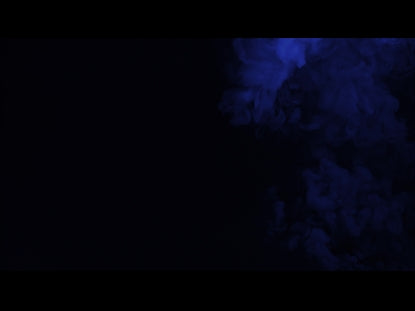 Blue Right Plume Smoke