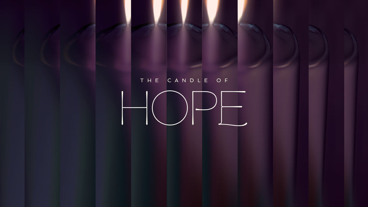 Gradient Glass The Candle Of Hope