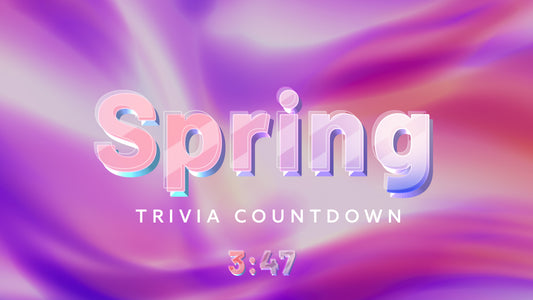 Spring Colors Trivia Countdown