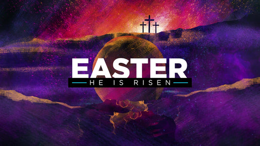 Radiant Paint Easter Title