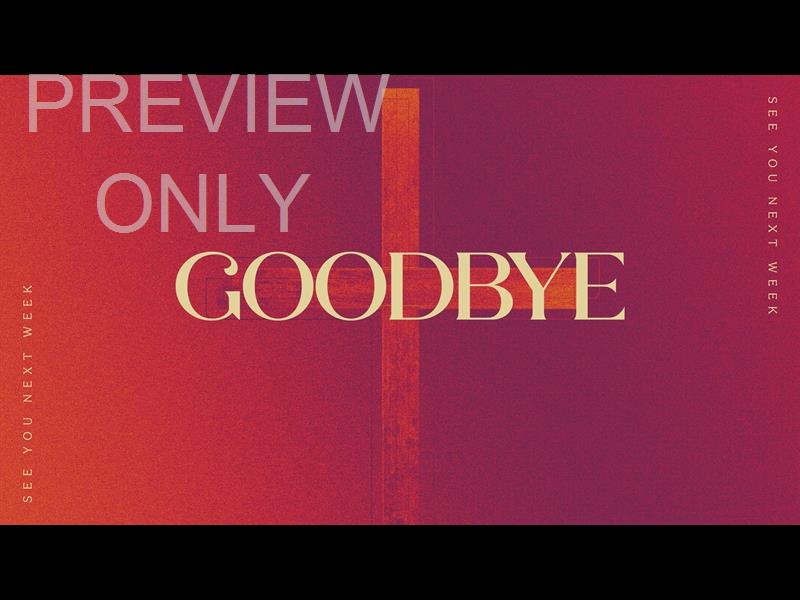 Easter Colors Easter Goodbye Title Still