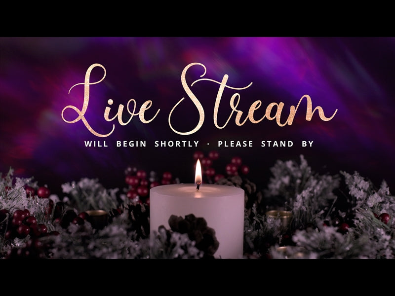 Advent Wreath Live Stream