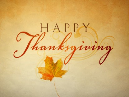 Happy Thanksgiving