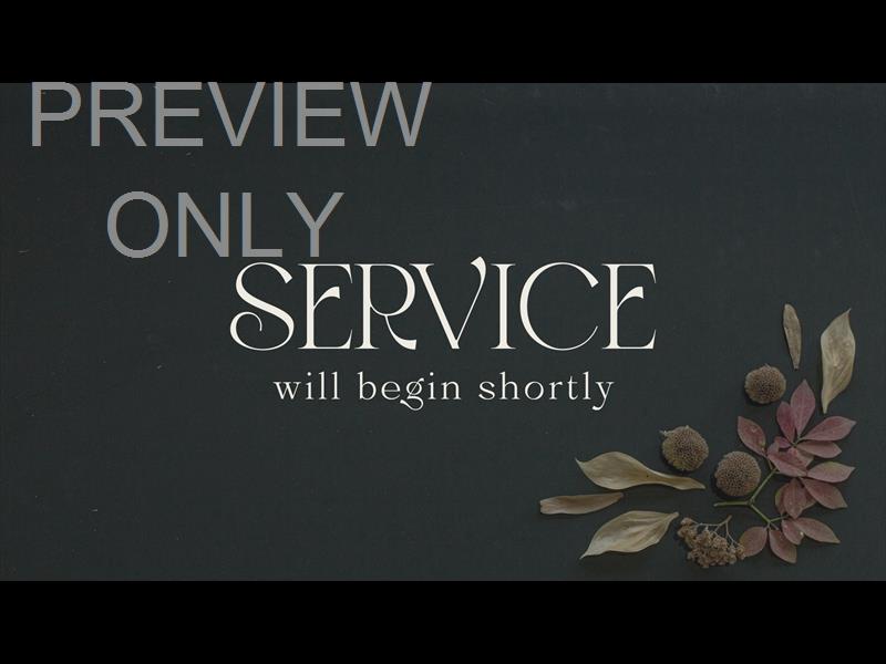 Thankful Heart Service Still