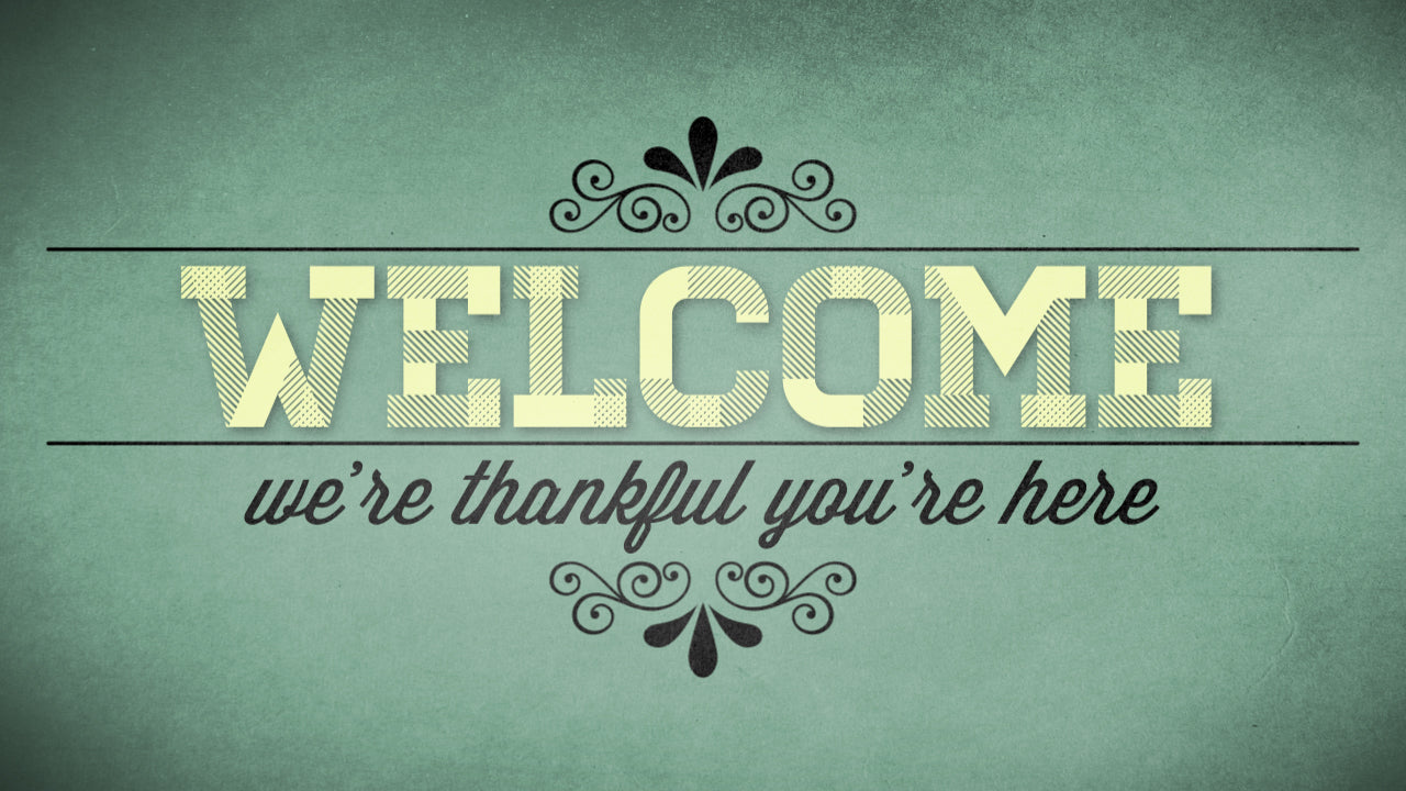 Thankful Welcome Vintage 01