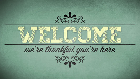 Thankful Welcome Vintage 01