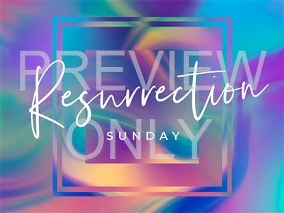 Easter Glow Resurrection Sunday Still