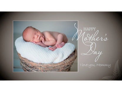 Mother's Day: Newborn Baby