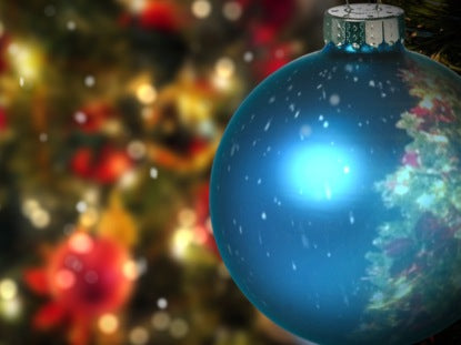 Christmas Bulb Reflection