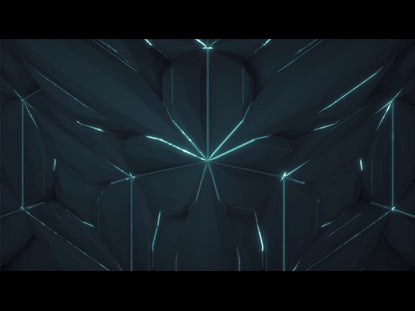 Fractal Shapes 1 Cyan