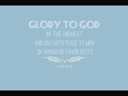 Luke 2 14