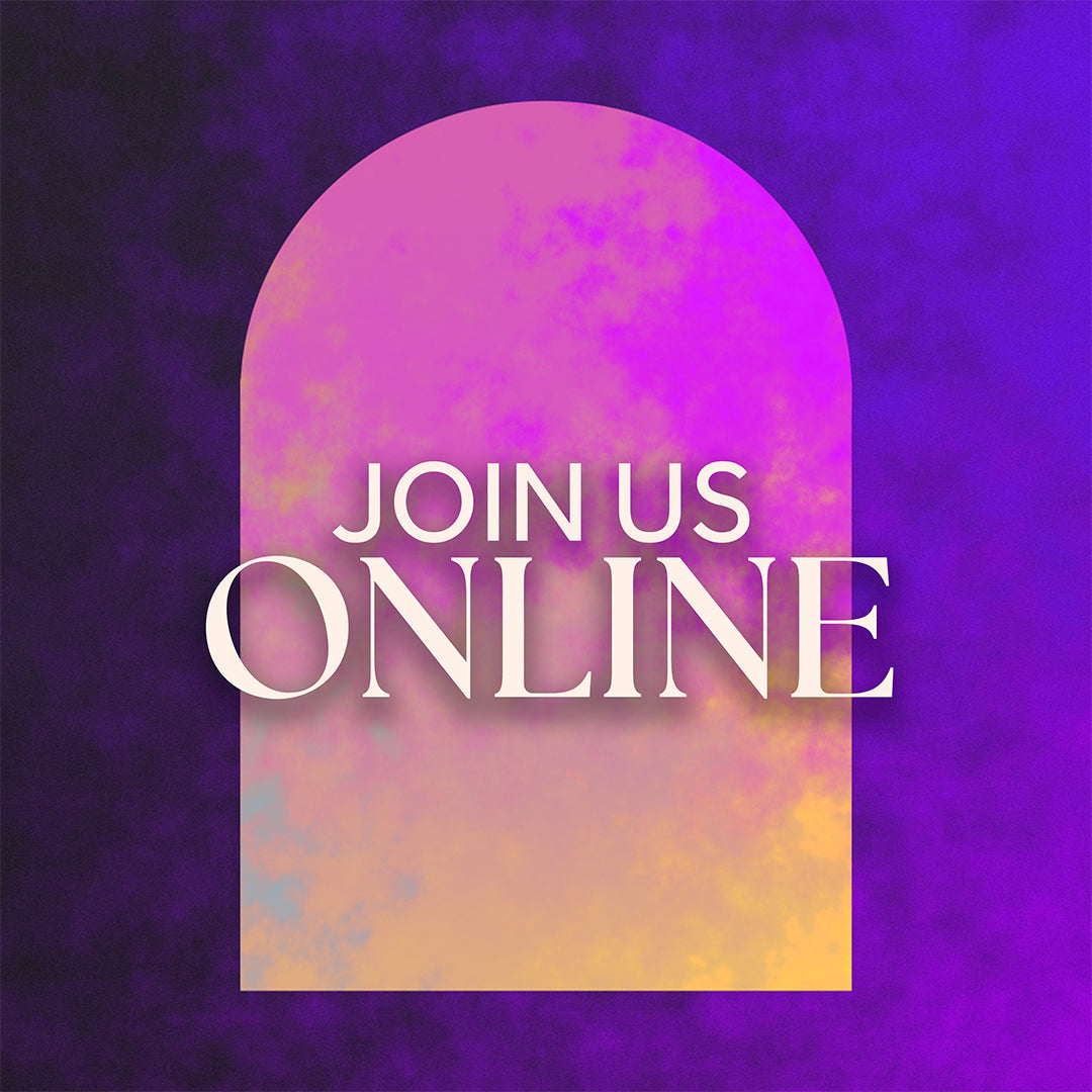 Gradient Arches Join Us Online Social Graphic