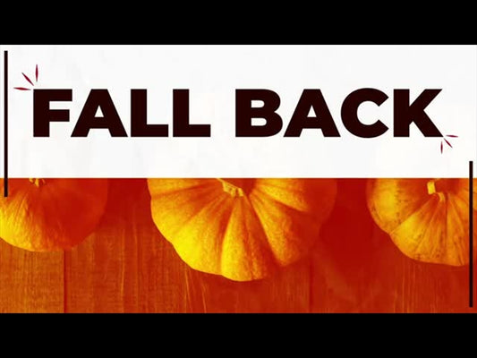 Half Pumpkin Fall Back