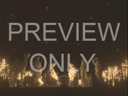Christmas Gold Nativity